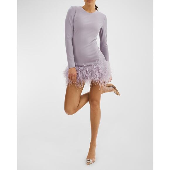 bahira knit mini dress in black lamarque Frankies Bikinis - Luca Knit Mini Dress